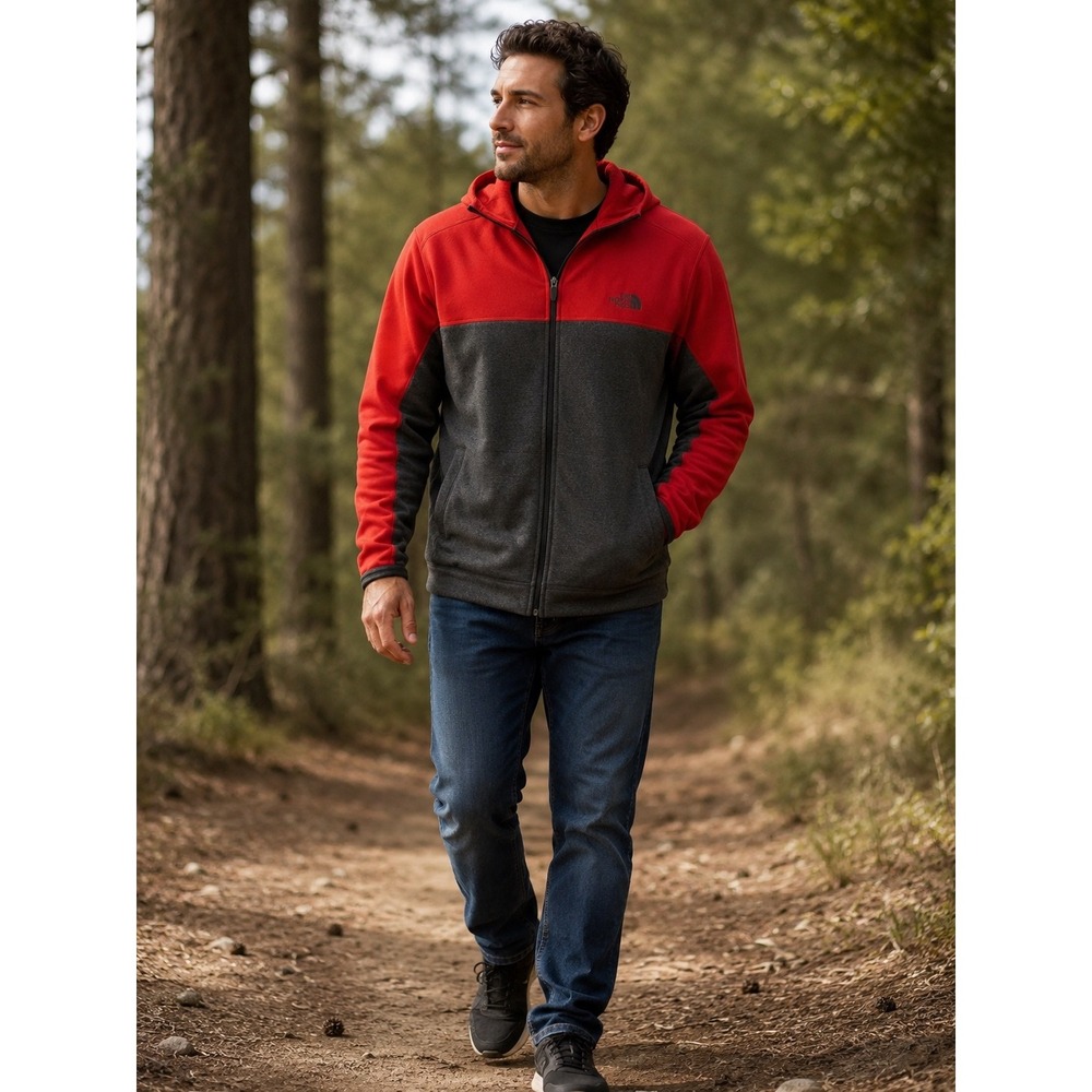 The‎ North Face Hooded Athletic Jacket Mens Large